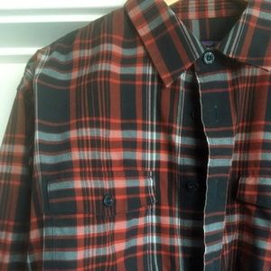 Patagonia plaid shirt